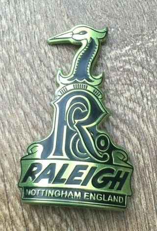 Raleigh Chopper - Black & Gold Mk5 - Heron Badge For Head Tube