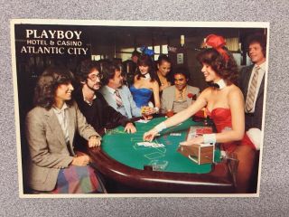 The Playboy Hotel & Casino Scene Atlantic City,  Nj Vtg 60 