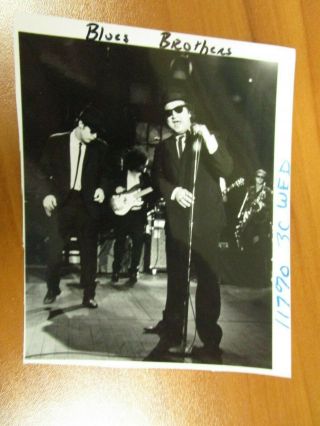 Vintage Glossy Press Photo Dan Aykroyd & John Belushi Star In The Blues Brothers