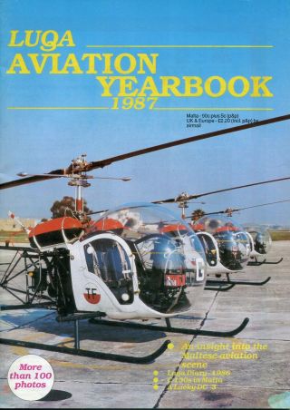 Luqa Aviation Yearbook 1987 - Malta
