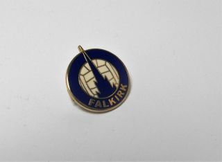 Falkirk Fc - Vintage Enamel Crest Badge