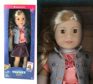 Girl Of The Year Goty Tenney Grant Doll 18 " American Girl Blonde Freckles