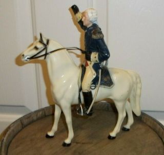 Vintage Hartland Toy General George Washington & Horse Ajax Revolutionary War