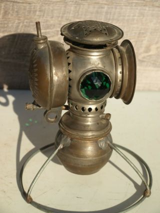 Antique Badger Brass Mfg.  Co Solar Carbide Lamp Motorcycle Bicycle