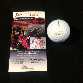 Gary Woodland Signed 2019 US Open Pebble Beach Golf Ball U.  S.  JSA EE39040 2