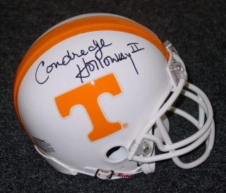 Condredge Holloway Signed/autographed Tennessee Volunteers Vols Mini Helmet