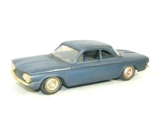 1962 Chevy Corvair Monza 900 Promo Car Model Toy Vintage Blue
