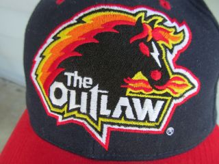 Dale Earnhardt Jr Vintage Snapback Hat “the Outlaw” 8 Nascar Trucker Cap Red Blu