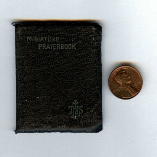 Vintage 1929 Miniature Prayerbook Of Catholic Devotions Prayer Book