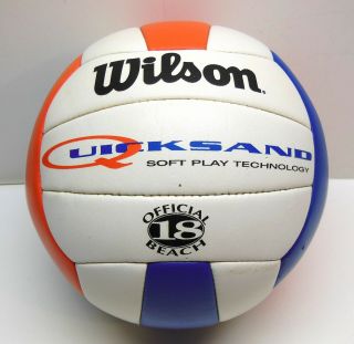 Vintage Wilson H4890 Official Beach Volleyball 18 Quicksand Fast