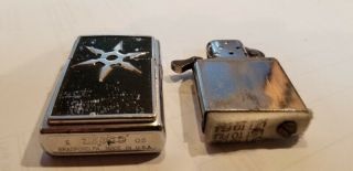 Zippo Cigarette Lighter 2005 6 Point Throwing star Chinese in order 3