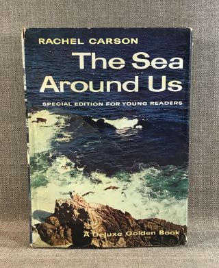1958 The Sea Around Us Special Ed For Young Readers Rachel Carson Hc Dj