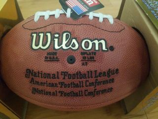 NFL Authentic Wilson “The Duke” Football Autographed by HOF 49er Jerry Rice, 2