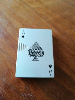 Poker Ace Of Spades Poker Lighter