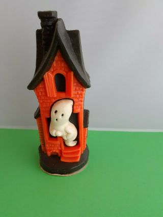 Vtg 1980’s Wizard Halloween Wax Air Freshener Ghost Haunted House
