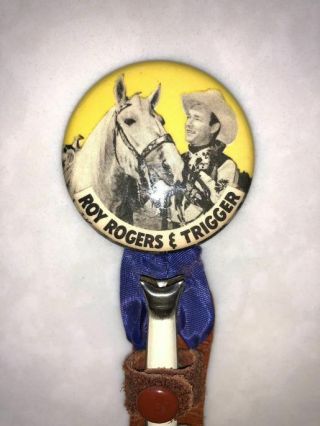 Vintage Roy Roger & Trigger 1 3/4 