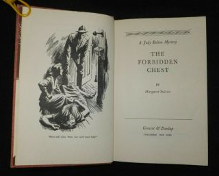 THE FORBIDDEN CHEST by Margaret Sutton,  A Judy Bolton Mystery,  1953 - HC with DJ 3