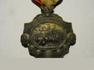 1920s MILITARY NAVAL CHALLENGE TROPHY RIFLE SHOOTING MEDAL NRA HENRY HILTON 1878 3