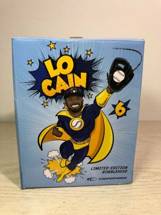Lorenzo Cain " Lo Cain " Milwaukee Brewers Superhero Bobblehead