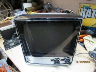 Vintage 1976 Sony Solid State Transister Tv Television Receiver Tv - 115