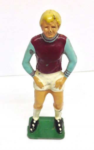 Bobby Moore West Ham United Vintage Keymen Diecast Football Figure