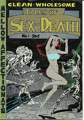 Tales Of Sex And Death 1 Vintage Underground Comic/roger Brand/s.  Clay Wilson