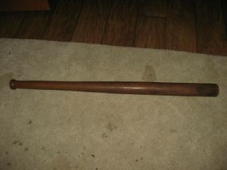 Antique Wood Baseball Bat Circa 1890 - 1900