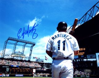Edgar Martinez Autographed Signed 8x10 Photo Seattle Mariners Mcs Holo 159092
