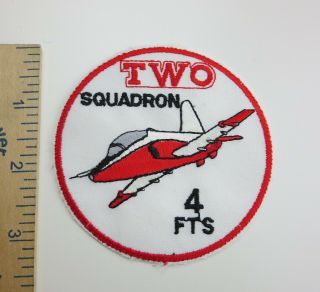 British Royal Air Force Two Squadron 4 Fts Patch Vintage Raf