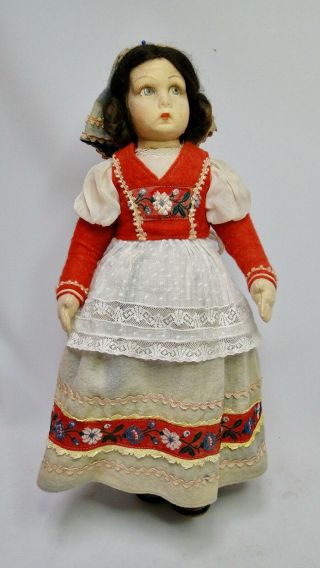 Antique Italian Lenci ? Felt Doll