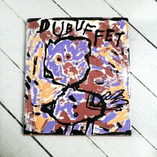 Vintage The Work Of Jean Dubuffet By Peter Selz Hardcover Book (good)
