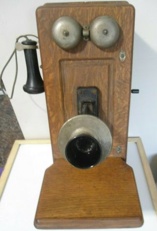Antique Wall Phone Western Electric Company 250w