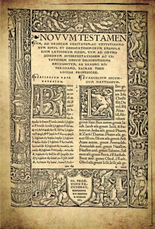 1519 Erasmus Novum Testamentum Greek Testament Digital Ebook and PDF 2