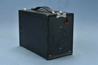 Vintage Eastman Kodak No 2 Brownie Box Camera Model F With Handle Strap 08626