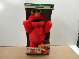 Vintage 1996 Tickle Me Elmo Doll From Tyco & Sesame Street