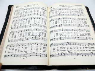 Vintage 1941 Seventh Day Adventist Church Hymnal