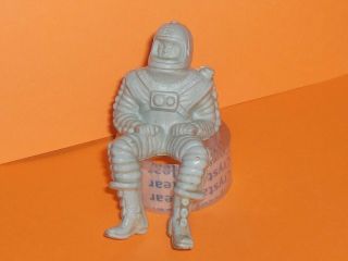 Vhtf Vintage Ideal Astrobase Astronaut Plastic Playset Figure 3.  25 " Tall 1960 