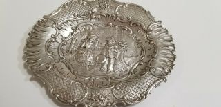 Sterling Silver Decorative Tray 1880 
