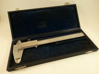 Vintage Brown & Sharpe 577 7 " Caliper With Case
