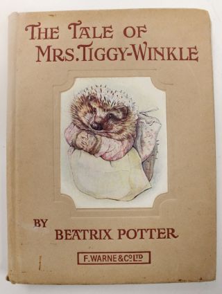 Vintage The Tale Of Mrs.  Tiggy - Winkle By Beatrix Potter F.  Warne & Coltd - R33