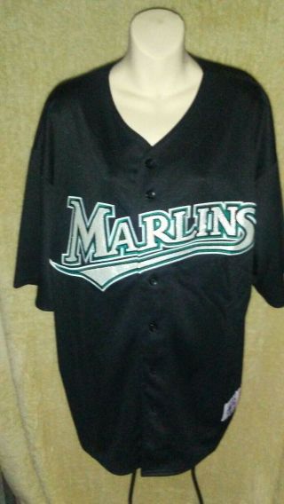 Vintage Miami Marlins Baseball Jersey - Size Xl