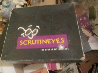 Vintage 1992 Scrutineyes Game Of Closer Looks Complete Hersch 1570
