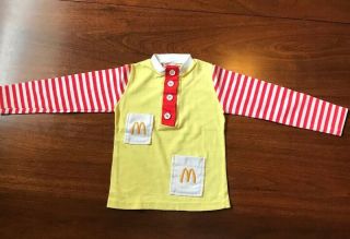 Vintage 1977 McDonald’s Mcdonaldland Baby Shirt Ronald Mcdonald Toddler 2