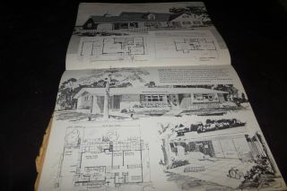 Vintage Homemasters A Book On Home Planning House Designs Ranches Split Level 58
