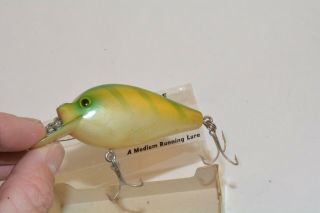 old early fred arbogast pug nose crank bait colors ohio made 3 C 2