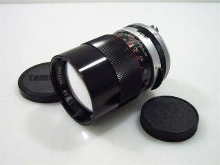 Vintage Tamron Adaptall 135mm F/2.  8 Prime Lens With Nikon Non - Ai Mount