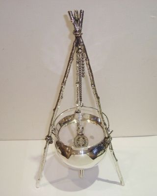 Wmf Art Nouveau Silver Plated Glass Liqueur Jug Plewkiewetz Jugendstil 25cm 2