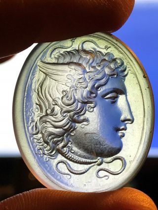 Grand Tour Intaglio Cameo Roman Greek Souvenir James Tassie Medusa