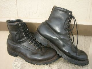 U.  S.  Army Special Forces Mountain Boots Vintage 1980s Size 10 D Made By Chippewa