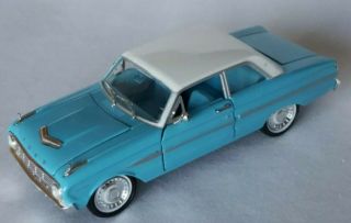Vintage Blue 1963 Ford Falcon Futura Diecast Ford Motor Company Arko Products